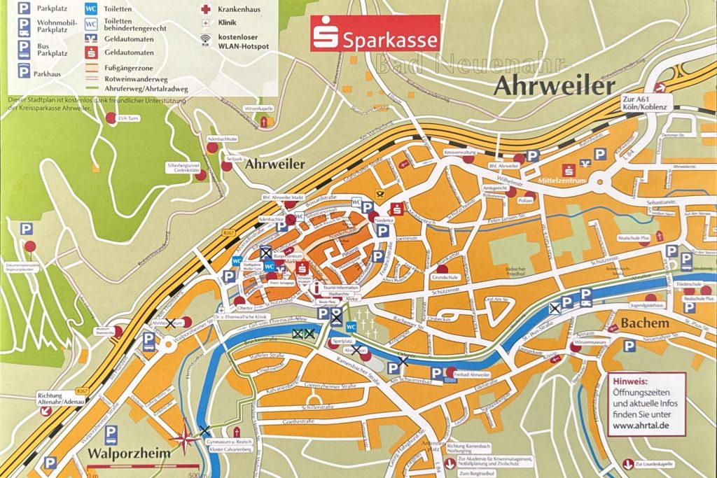 Stadtplan Ahrweiler