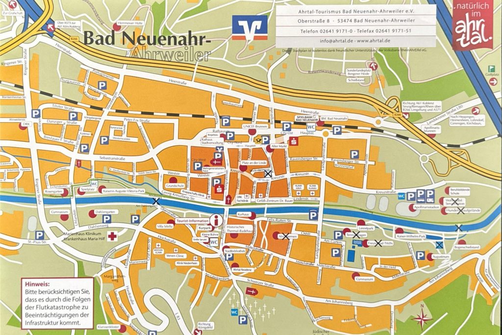 Stadtplan Bad Neuenahr